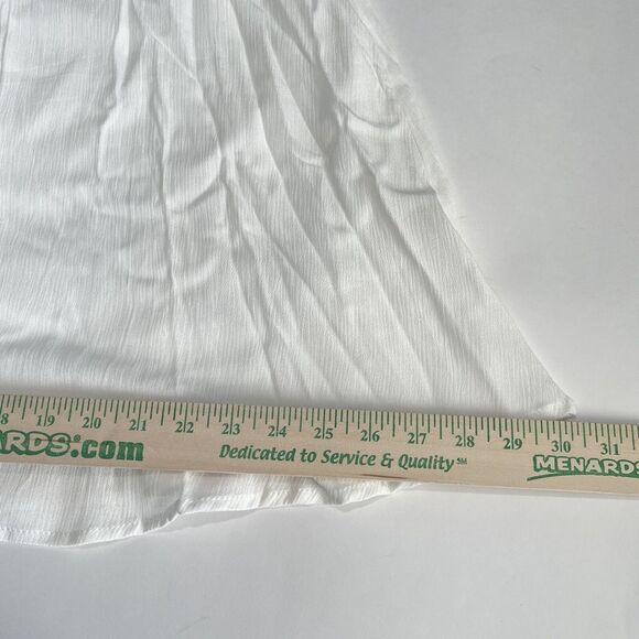 NEW Lulus Mini Dress Lined White Lace Dress Size Small Open Back Sleeveless - Picture 11 of 15